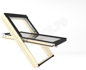 Мансардное окно Fakro FTS-V U4 Standart с двухкамерным стеклопакетом 550*780 Мансардное окно Fakro FTS-V U4 Standart с двухкамерным стеклопакетом 550*780