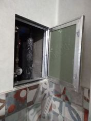 Люк под покраску Премиум Лайт, В стену, 2 створки Люк под покраску Премиум Лайт, В стену, 2 створки