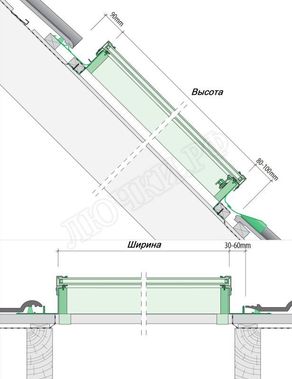 Кровельный люк Окно-люк FAKRO WGI Кровельный люк Окно-люк FAKRO WGI