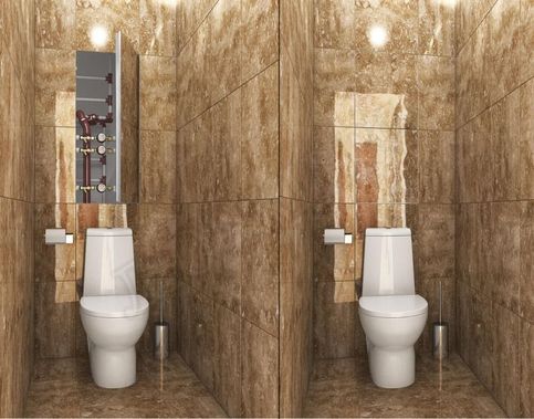 Люк-дверь под плитку Техно 2 створки 1500*1950 Люк-дверь под плитку Техно 2 створки 1500*1950