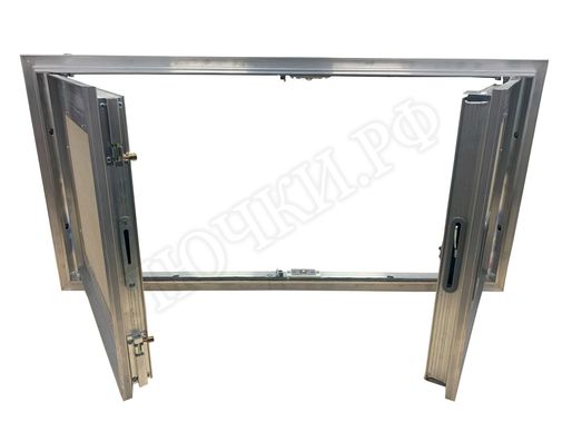 Люк-дверь под плитку Техно 2 створки 1500*1950 Люк-дверь под плитку Техно 2 створки 1500*1950