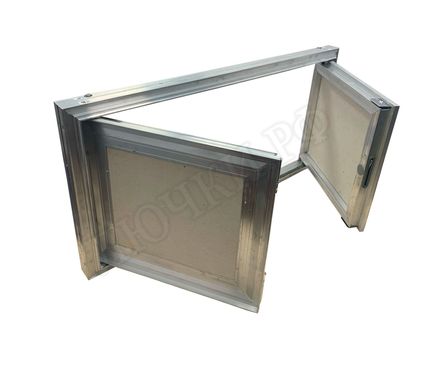 Люк-дверь под плитку Техно 2 створки 1500*1950 Люк-дверь под плитку Техно 2 створки 1500*1950