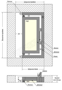 Люк под плитку Шагма для плитки 700*1000 (требуемый размер проема 710*1035, размер люка 660*1033) Люк под плитку Шагма для плитки 700*1000 (требуемый размер проема 710*1035, размер люка 660*1033)