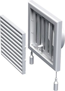 Решетка пластиковая Серия МВ 100 с дуб светлый Решетка пластиковая Серия МВ 100 с дуб светлый