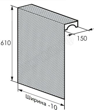 Радиаторный экран С перфорацией Кружок Радиаторный экран С перфорацией Кружок