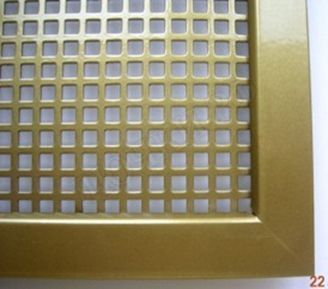 Решетка металлическая с перфорацией 5*8 мм накладная 140*875, RAL 9011 матовый, врезная Решетка металлическая с перфорацией 5*8 мм накладная 140*875, RAL 9011 матовый, врезная