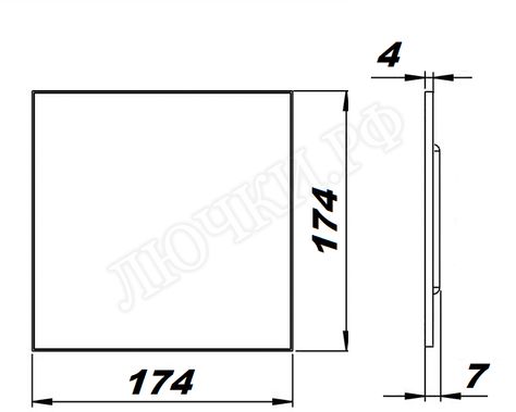 Вытяжной вентилятор airRoxy DTS, белый матовый, 01-171 Вытяжной вентилятор airRoxy DTS, белый матовый, 01-171