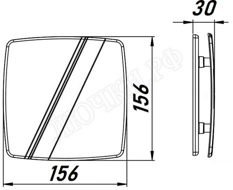 Вытяжной вентилятор Awenta System+, Silent, 100, KWS100M, PLS100, Серебро (сатин), пластик Вытяжной вентилятор Awenta System+, Silent, 100, KWS100M, PLS100, Серебро (сатин), пластик